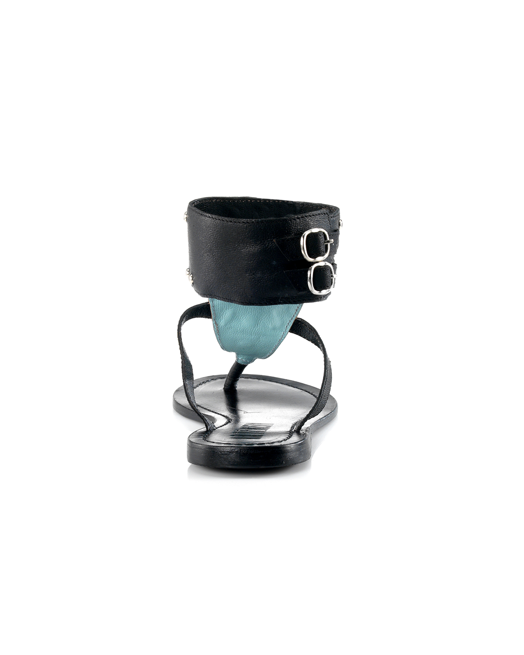 Sandalo Artigianale Athena Azzurro