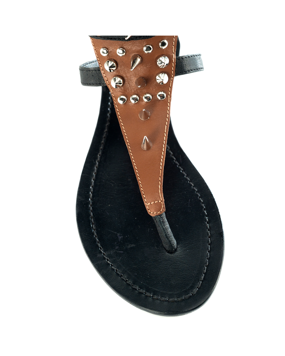 Sandalo Artigianale Athena Marrone