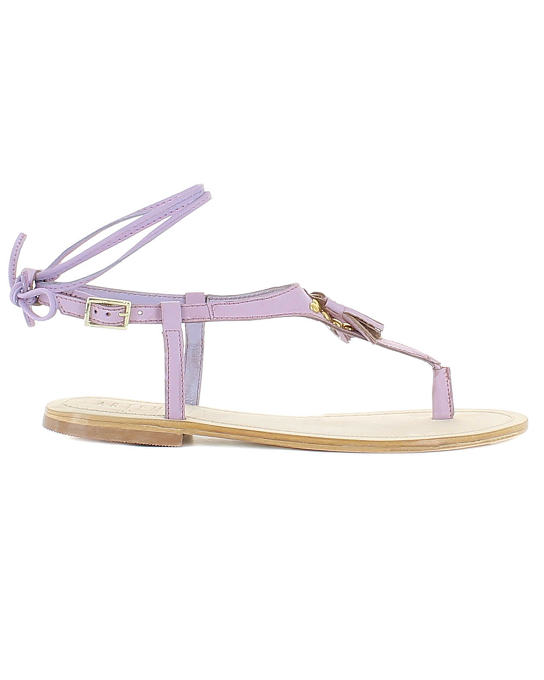 Sandalo Artigianale Juno Lilla