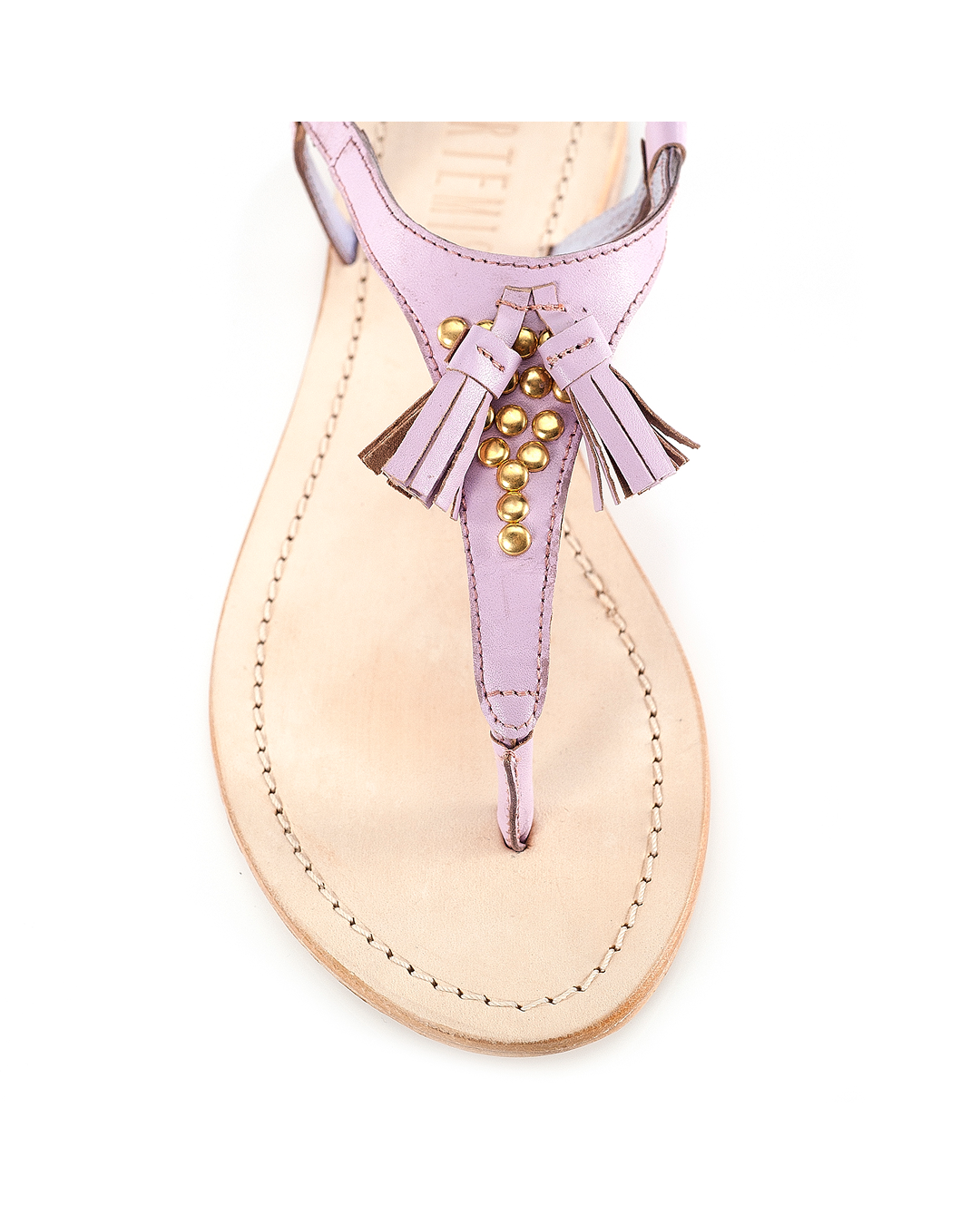 Sandalo Artigianale Juno Lilla