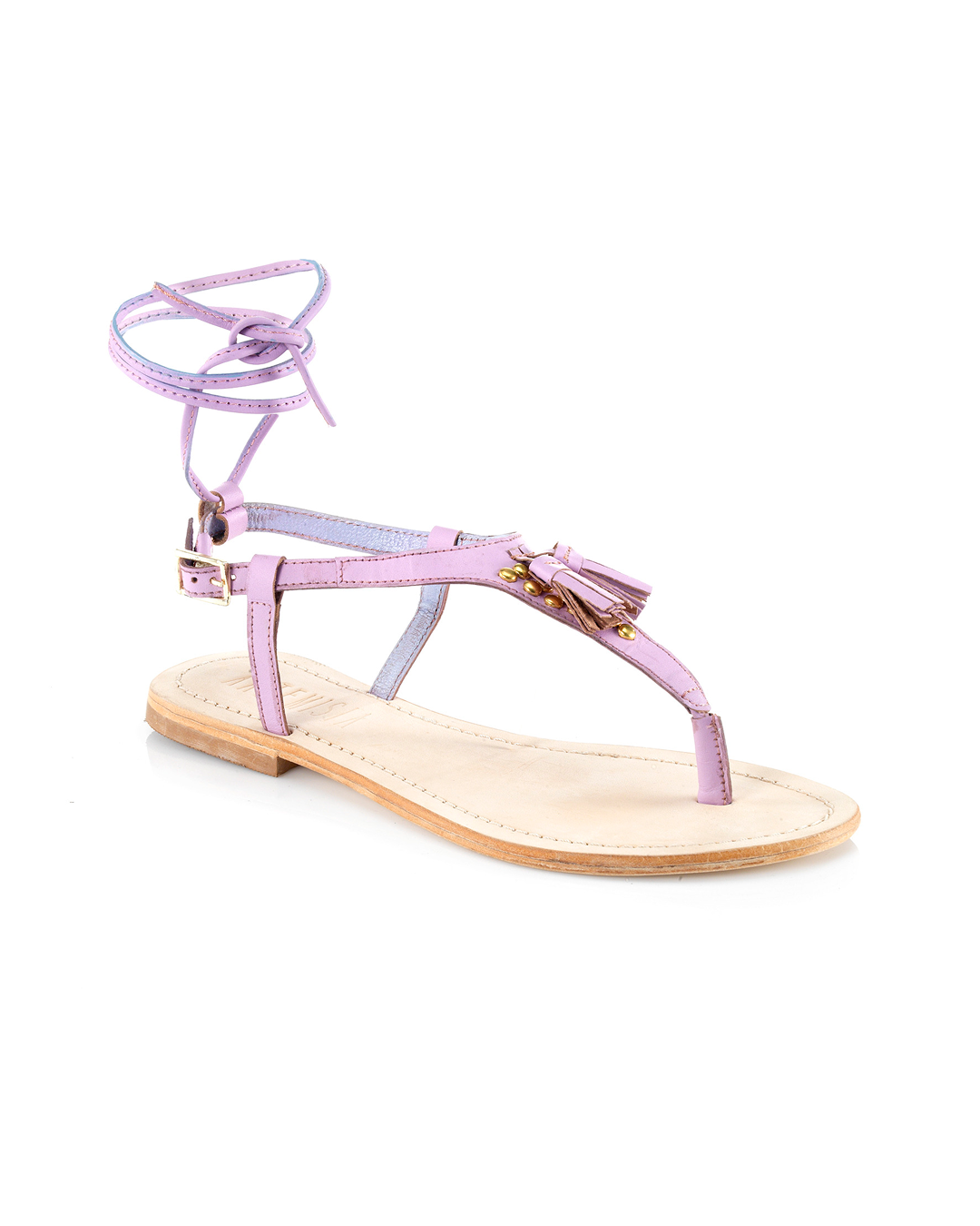 Sandalo Artigianale Juno Lilla