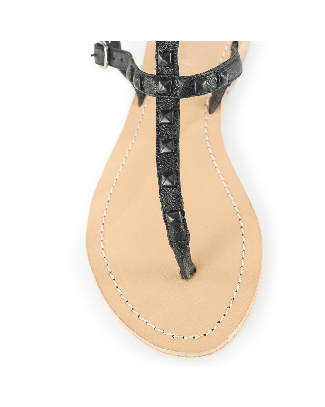 Sandalo Artigianale Persefone Nero