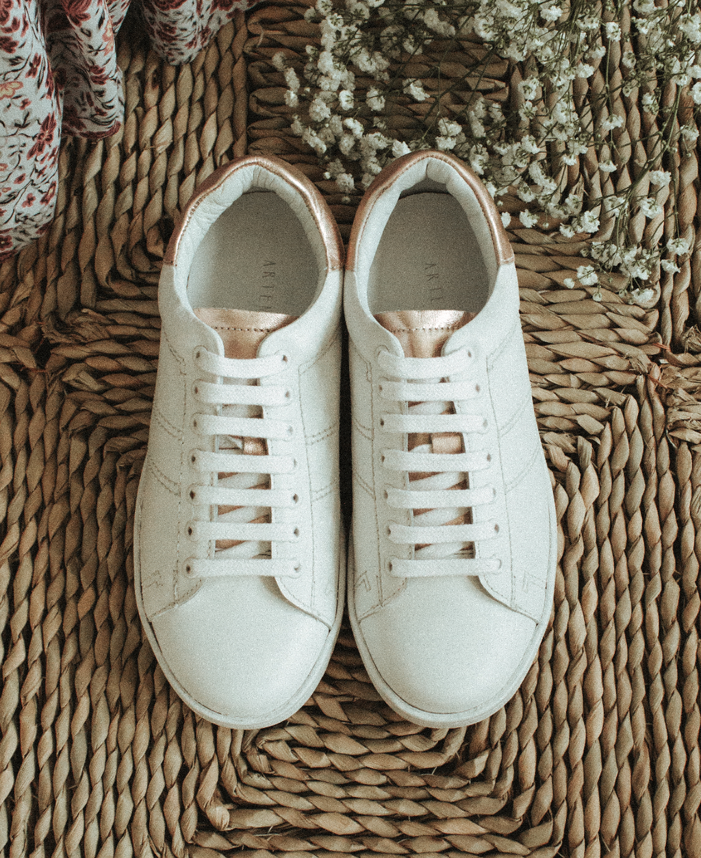 Sneakers Artigianali Lena Rose Gold