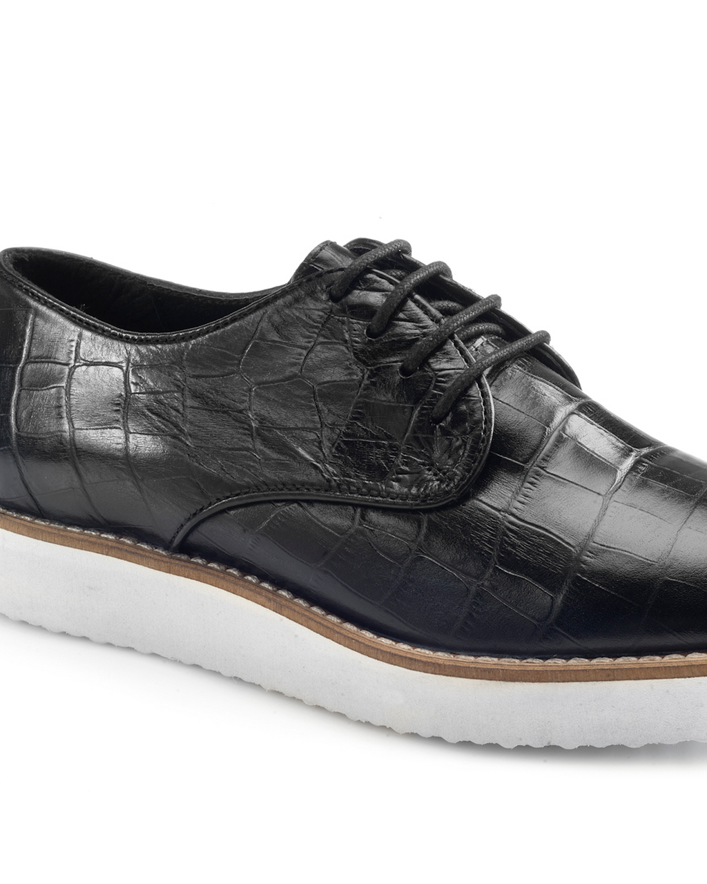 Scarpa Stringata Lilith Nera