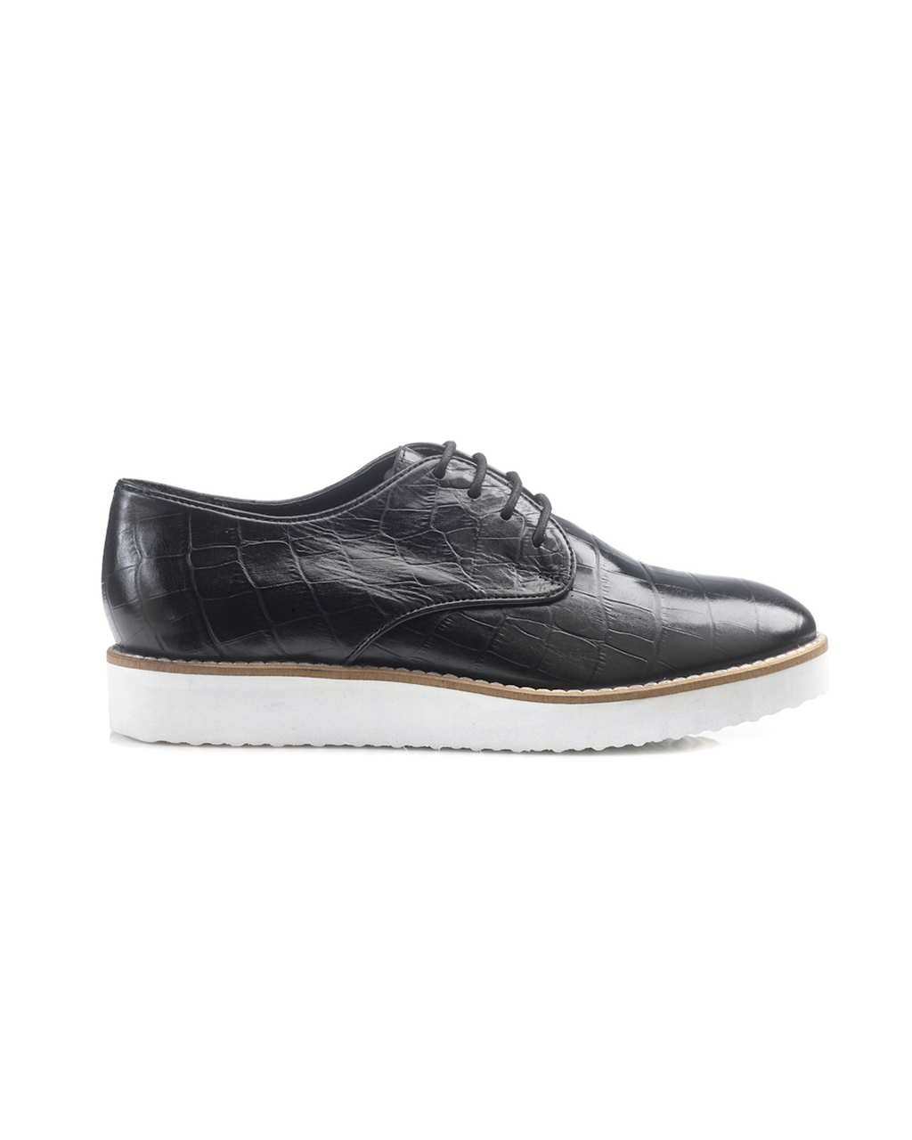 Scarpa Stringata Lilith Nera