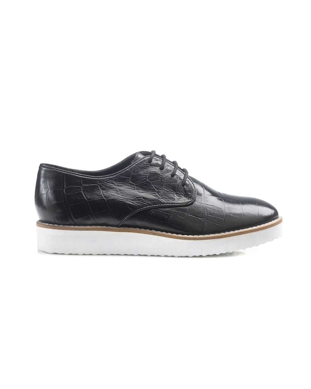 Scarpa Stringata Lilith Nera