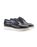 Scarpa Stringata Lilith Nera