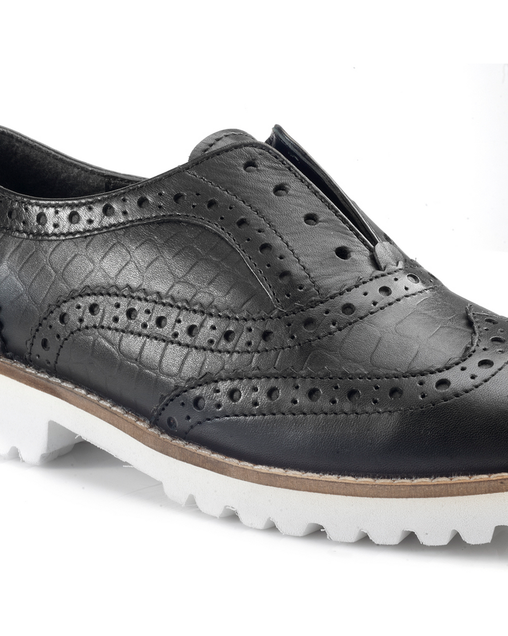Scarpa Stringata Maya Nero