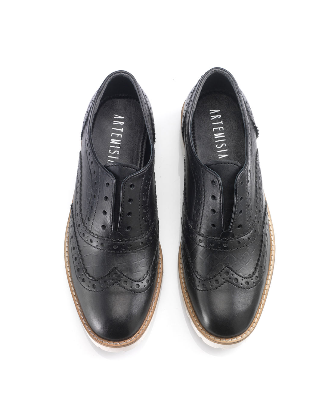 Scarpa Stringata Maya Nero