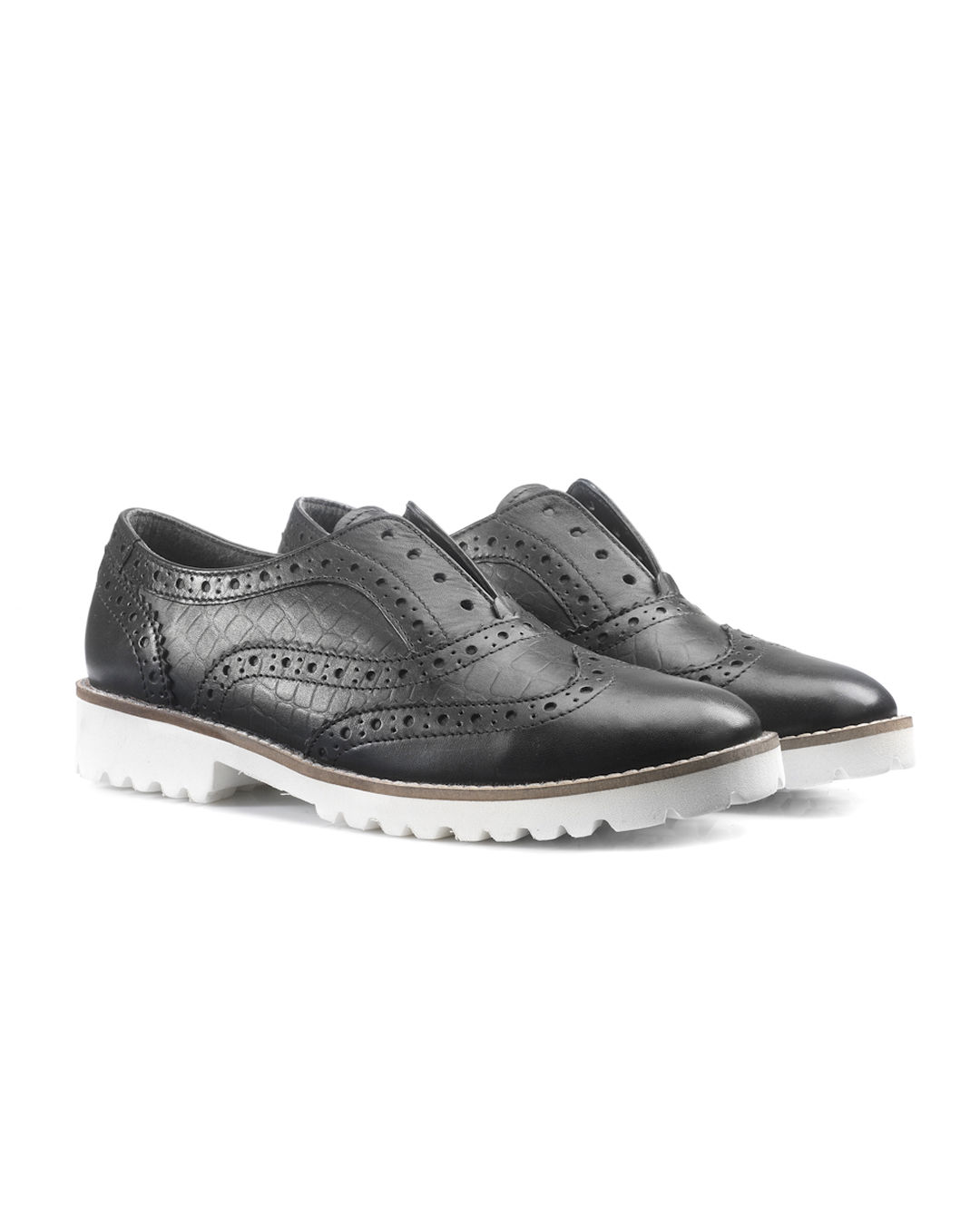 Scarpa Stringata Maya Nero